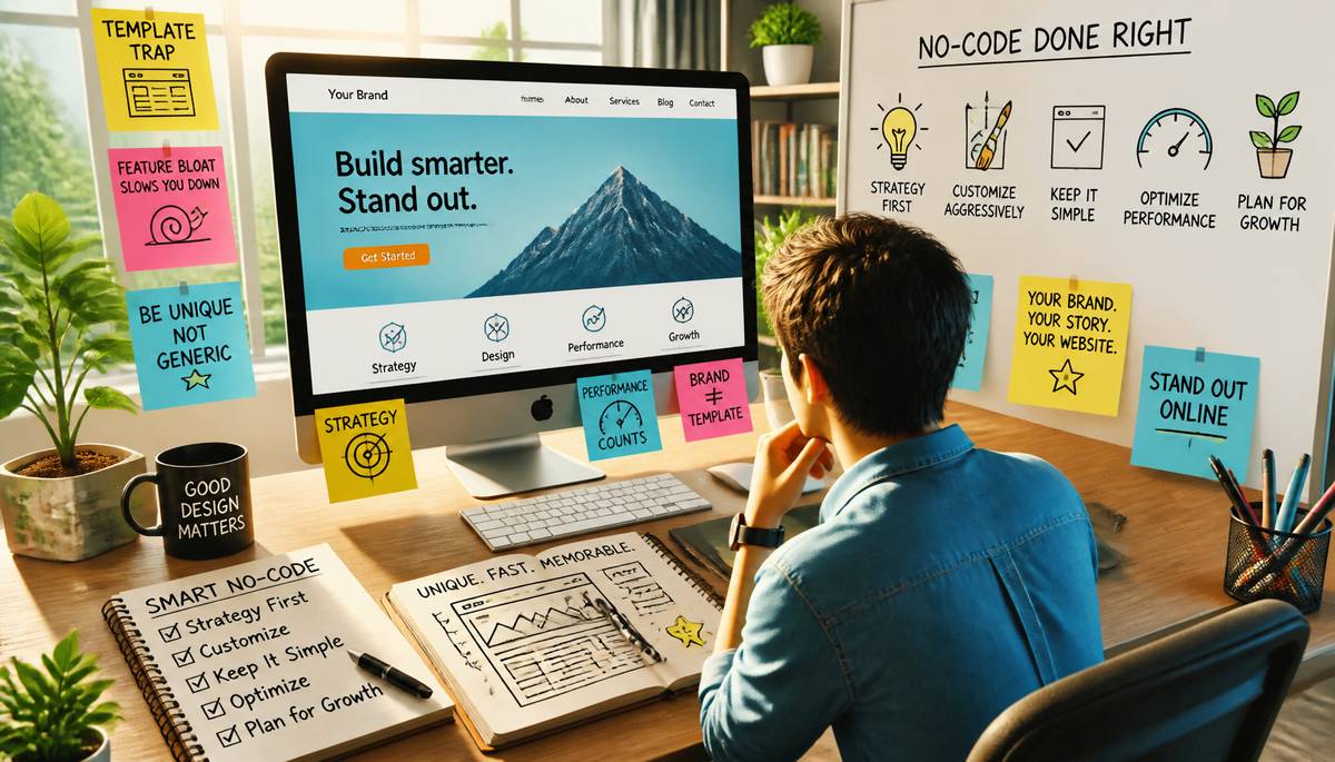 Why Relying Too Much on No-Code Builders Can Water Down Your Brand