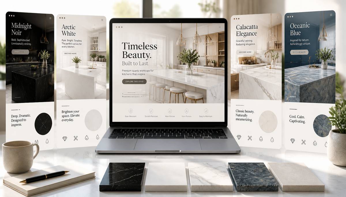 Mastering the Art of Product-Specific Landing Pages: A Quartz Worktop Odyssey