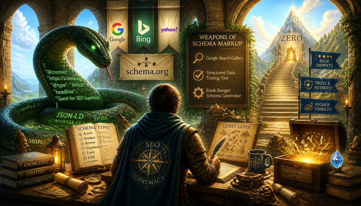 Adventures in Schema Markup: A Quest for SEO Supremacy