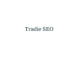 https://tradieseo.com/ website